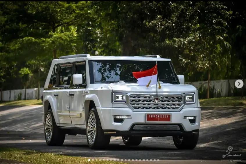 Mobil Maung Garuda terbaru jadi sorotan! 5 Fakta Tunggangan baru Prabowo Presiden RI