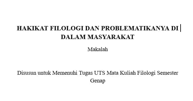 Struktur Penulisan Makalah sesuai Kaidah yang Benar, Mahasiswa Wajib Tahu!