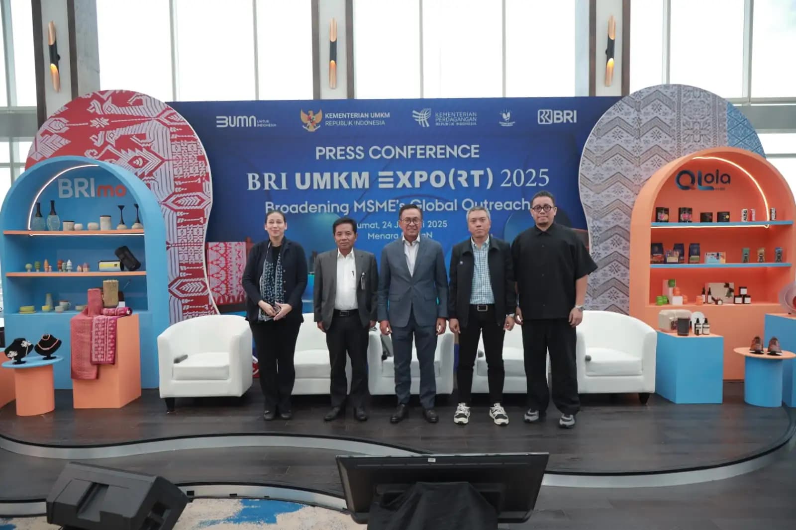 Kembali Digelar, BRI UMKM EXPO(RT) 2025 Siap Bawa Produk Lokal Mendunia