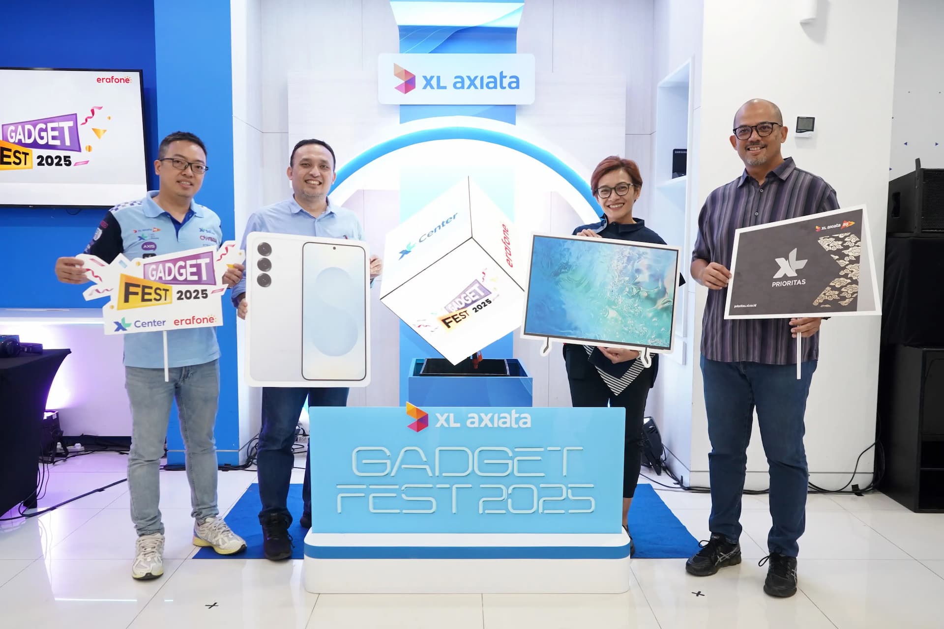 Festival Gadget 2025 di XL Center,  Isi Kuota dapat Smartphone dan SmartTV hanya Rp 1