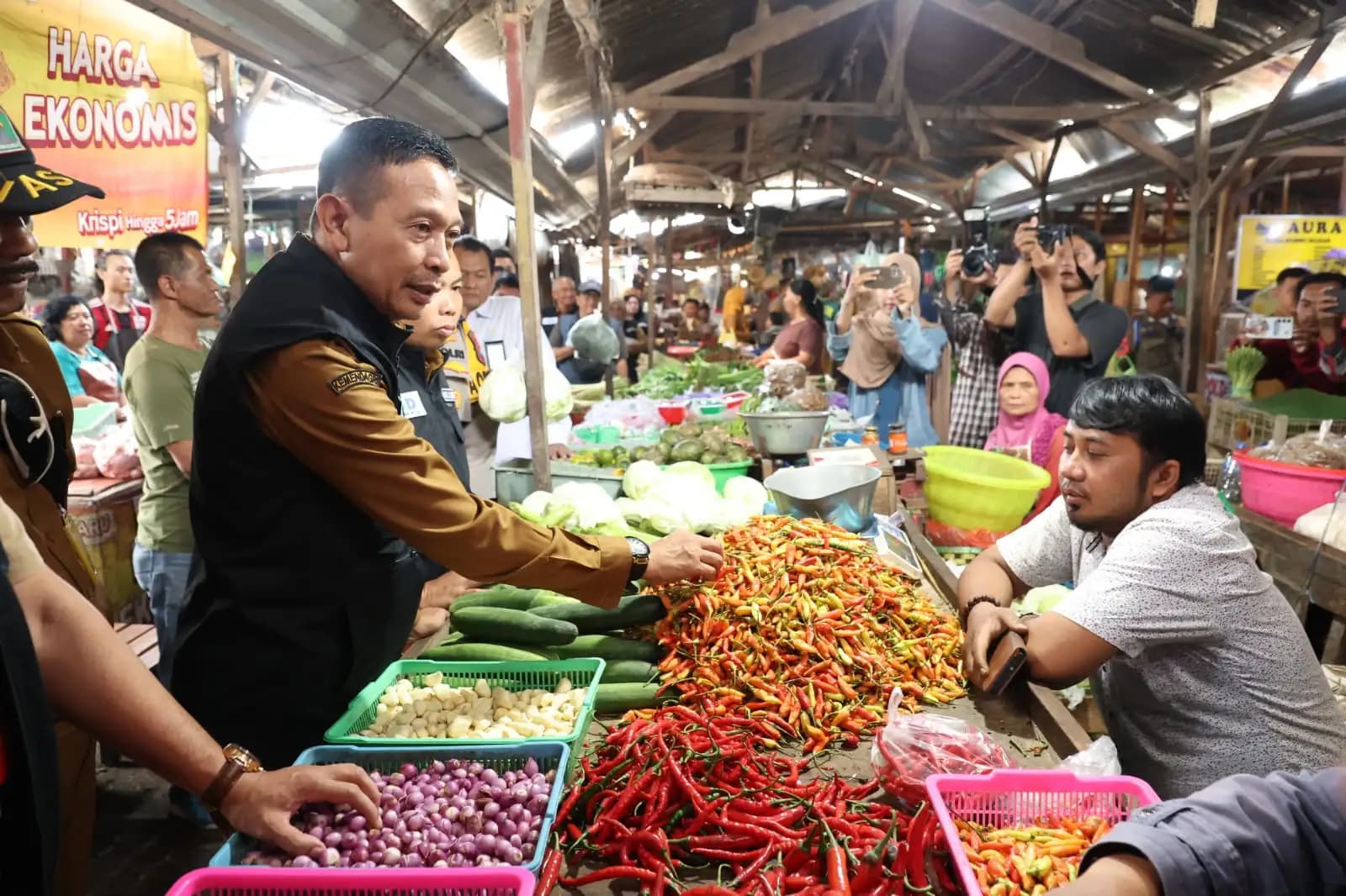 Awal Ramadhan, Walikota Wahyu bersama TPID Tancap Gas Kendalikan Inflasi