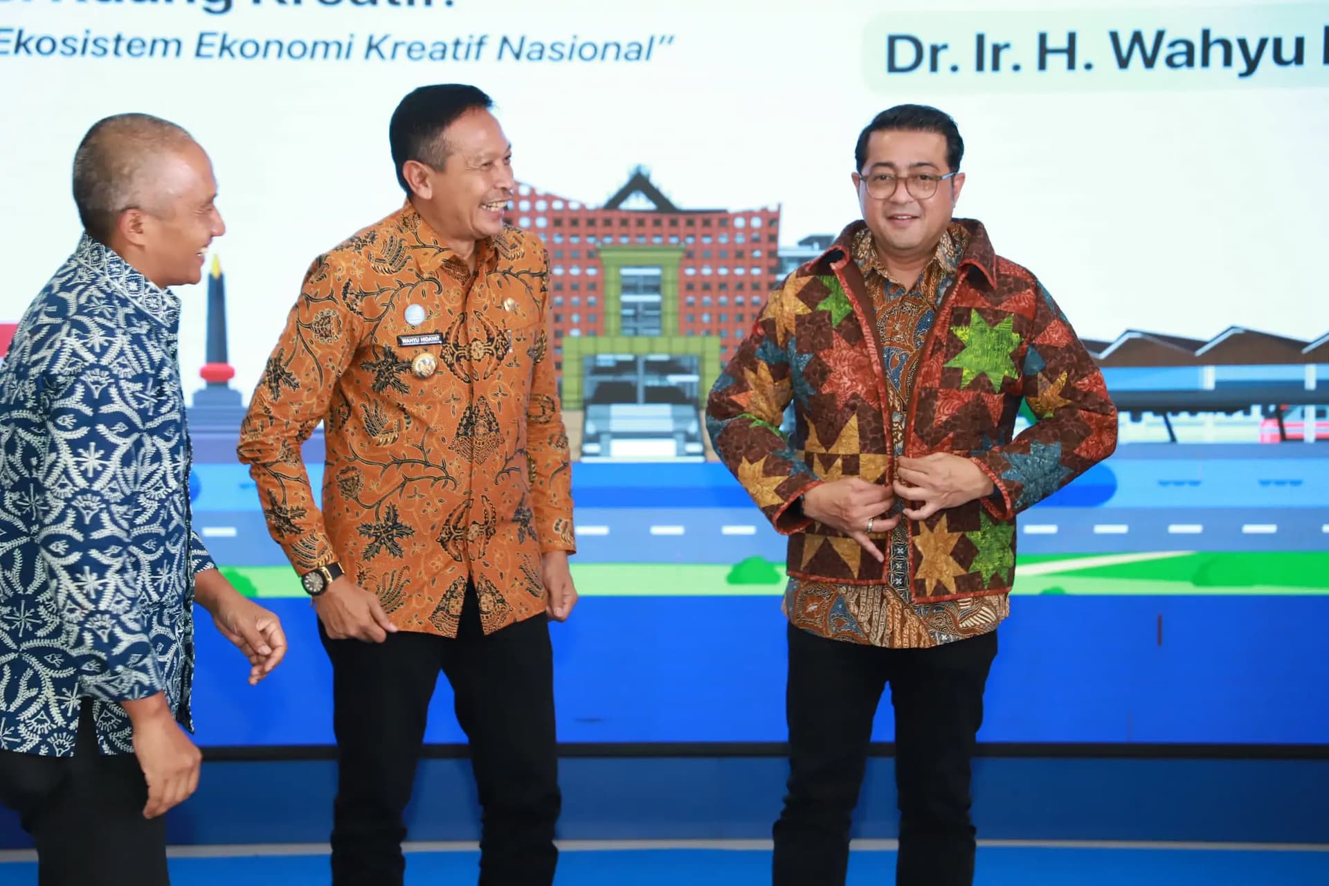 Diapresiasi Menkraf, Walikota Wahyu Sebut Kota Malang Optimis Jadi Penggerak Ekraf Nasional 