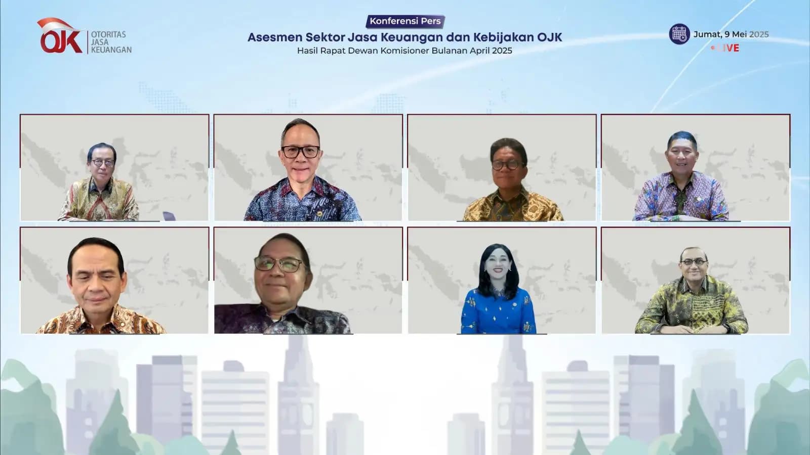 OJK Sebut Stabilitas Sektor Jasa Keuangan Terjaga di Tengah Meningkatnya Dinamika Global