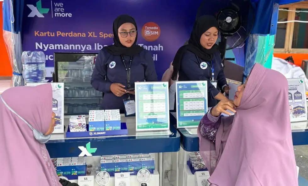 Tawarkan Kemudahan Beribadah di Tanah Suci,  XLSMART Sediakan Kartu Perdana Khusus Haji dan Paket Internet Haji dengan Fitur Booster Terbaru!