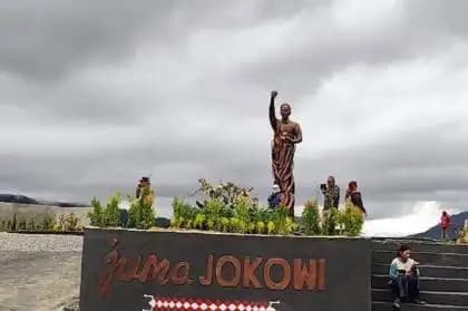Patung Jokowi Rp 2,5 Miliar Berdiri di Karo, Dibiayai Masyarakat, Bukan APBN