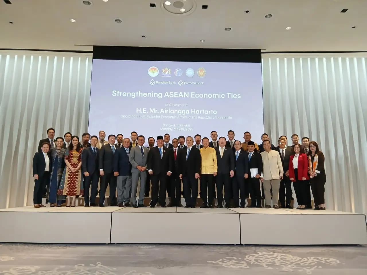 Perkuat Ekonomi Regional, Menko Airlangga Undang Investor Thailand Garap Peluang di Indonesia
