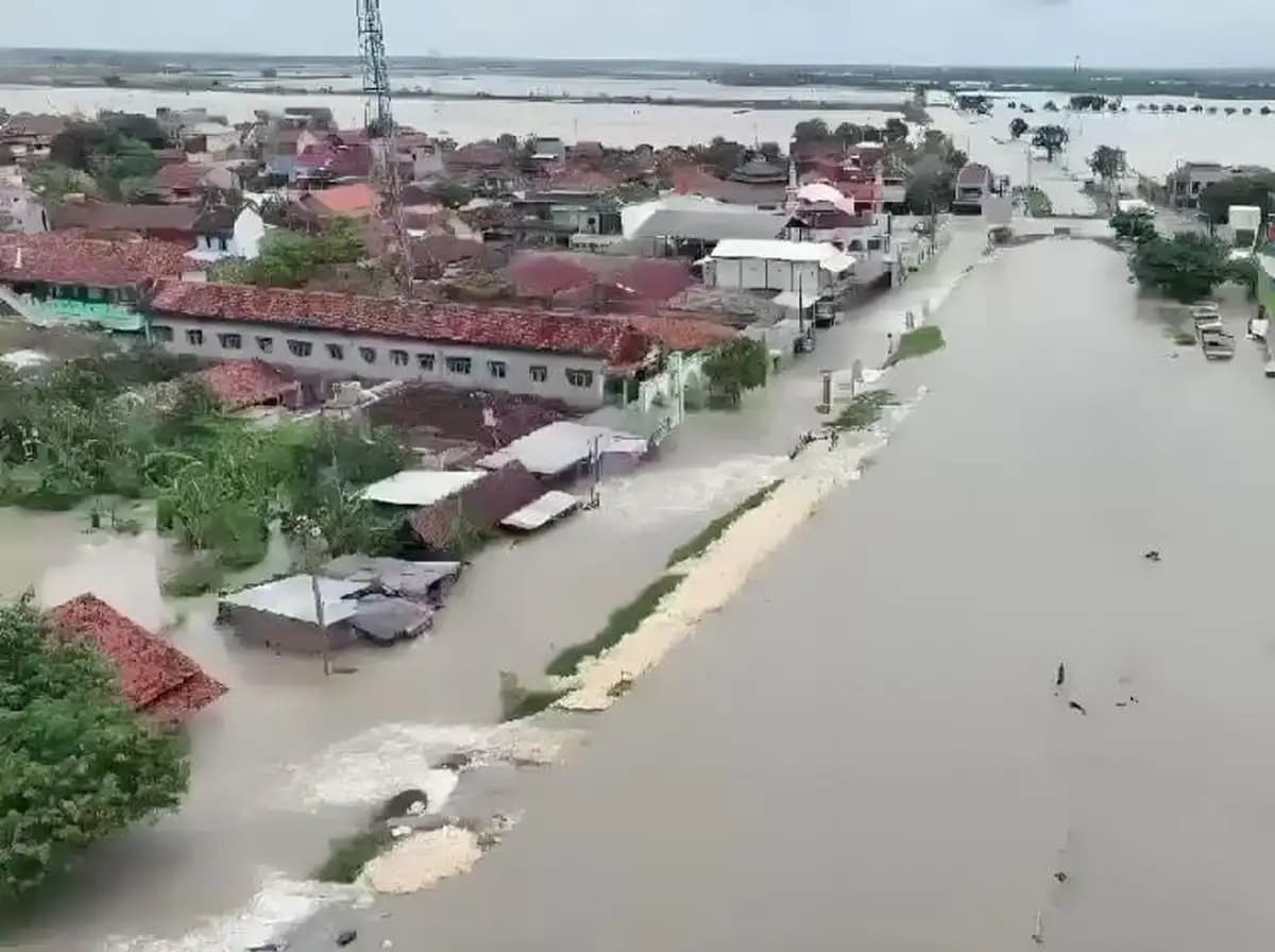 Banjir Tak Surut di Demak, Gubernur Jateng: Sungai Tanggung Jawab Pusat, Tapi Kami Tidak Tinggal Diam
