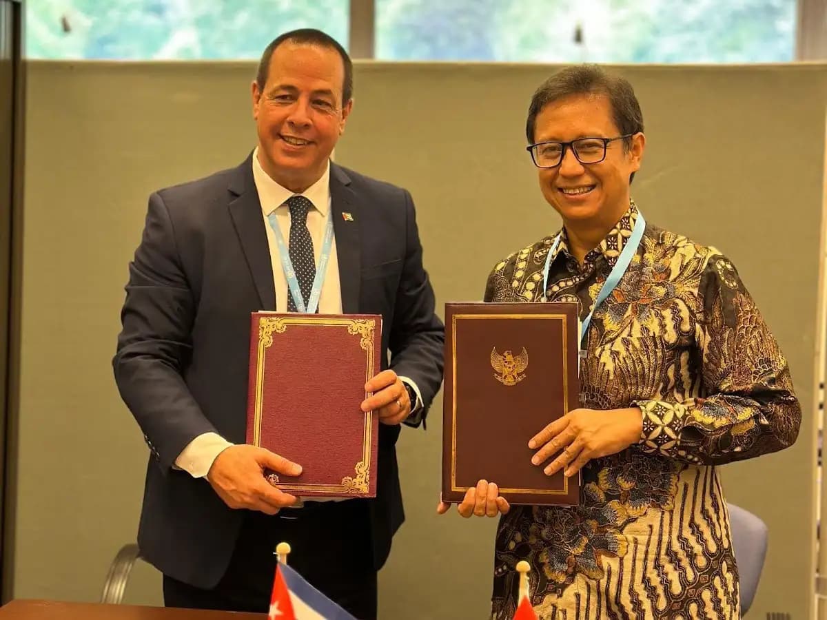 Indonesia dan Kuba Sepakati Kerja Sama Kesehatan Bilateral di WHA ke-78
