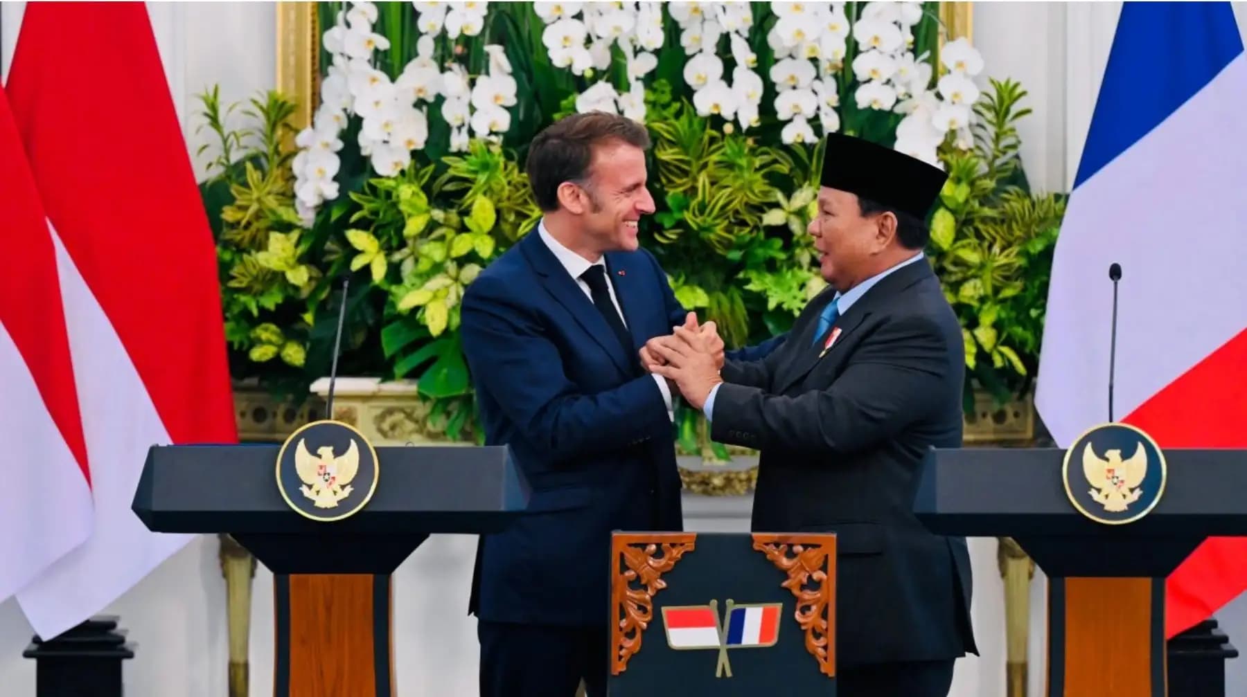 Indonesia–Prancis Adopsi Joint Vision 2050, Sepakat Perkuat Kemitraan Strategis
