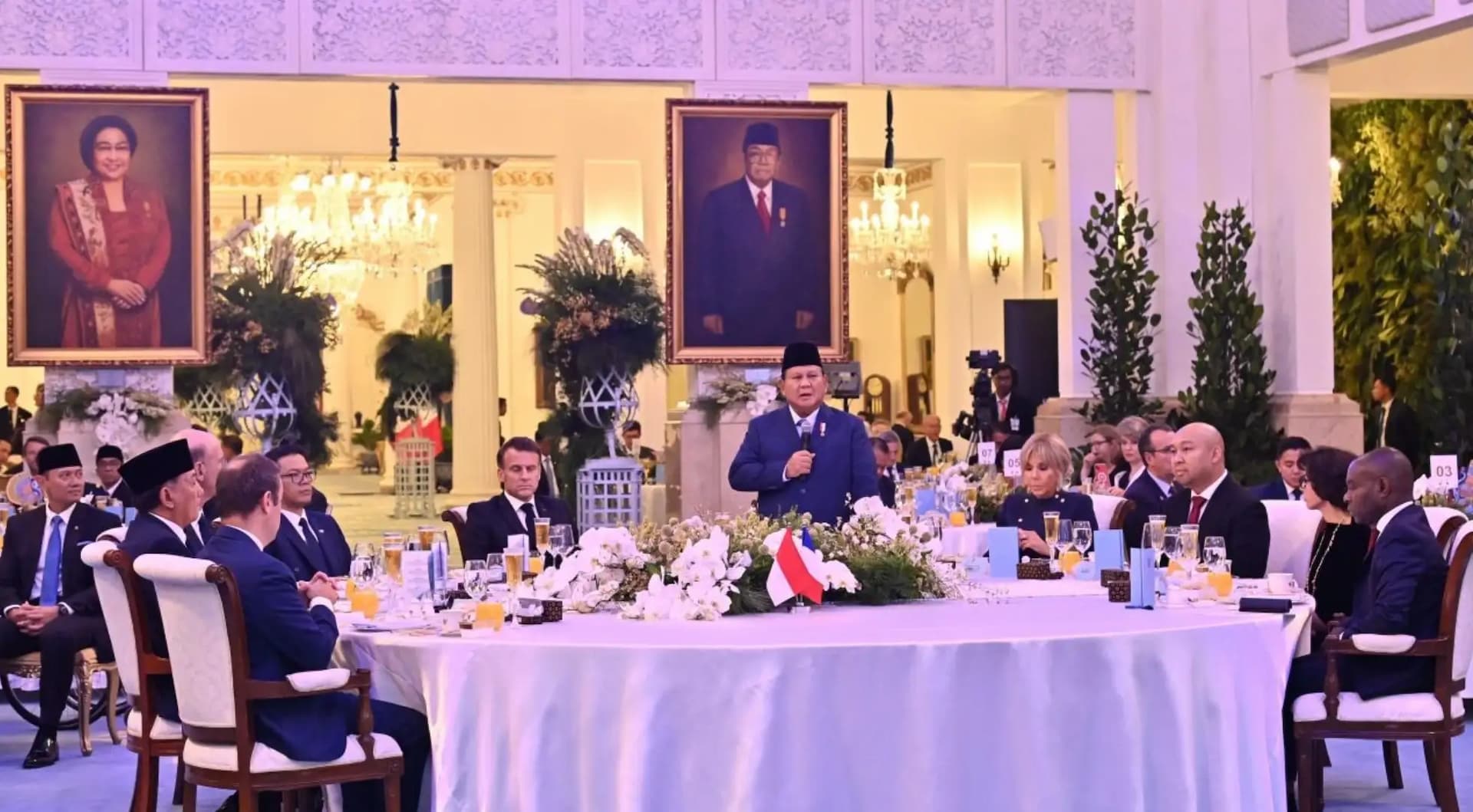 Seskab Tegaskan Tak Ada Alkohol dalam Jamuan Kenegaraan Prabowo-Macron