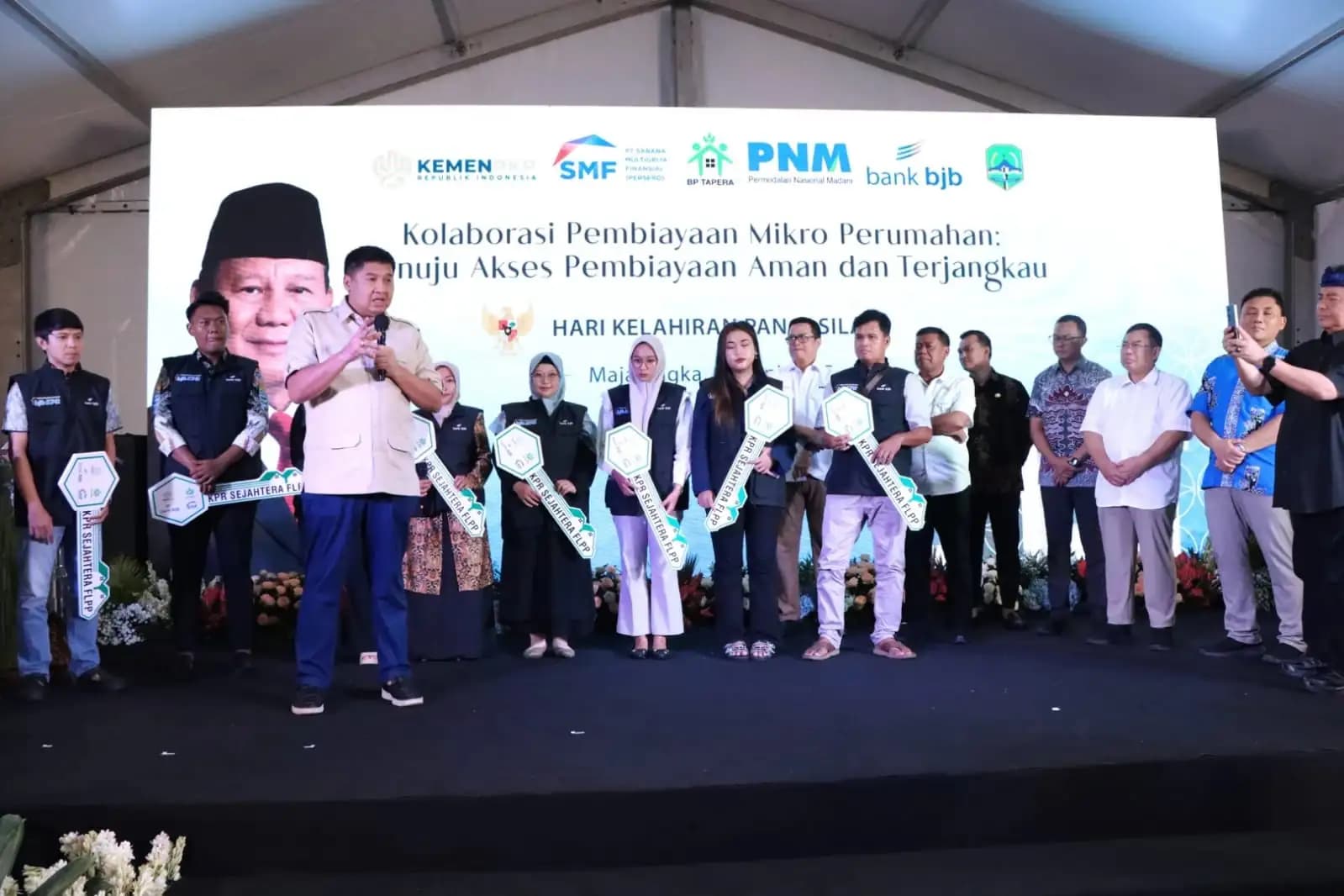 Menteri PKP Luncurkan Pembiayaan Mikro Perumahan, Perangi Rentenir “Bank Emok” di Majalengka