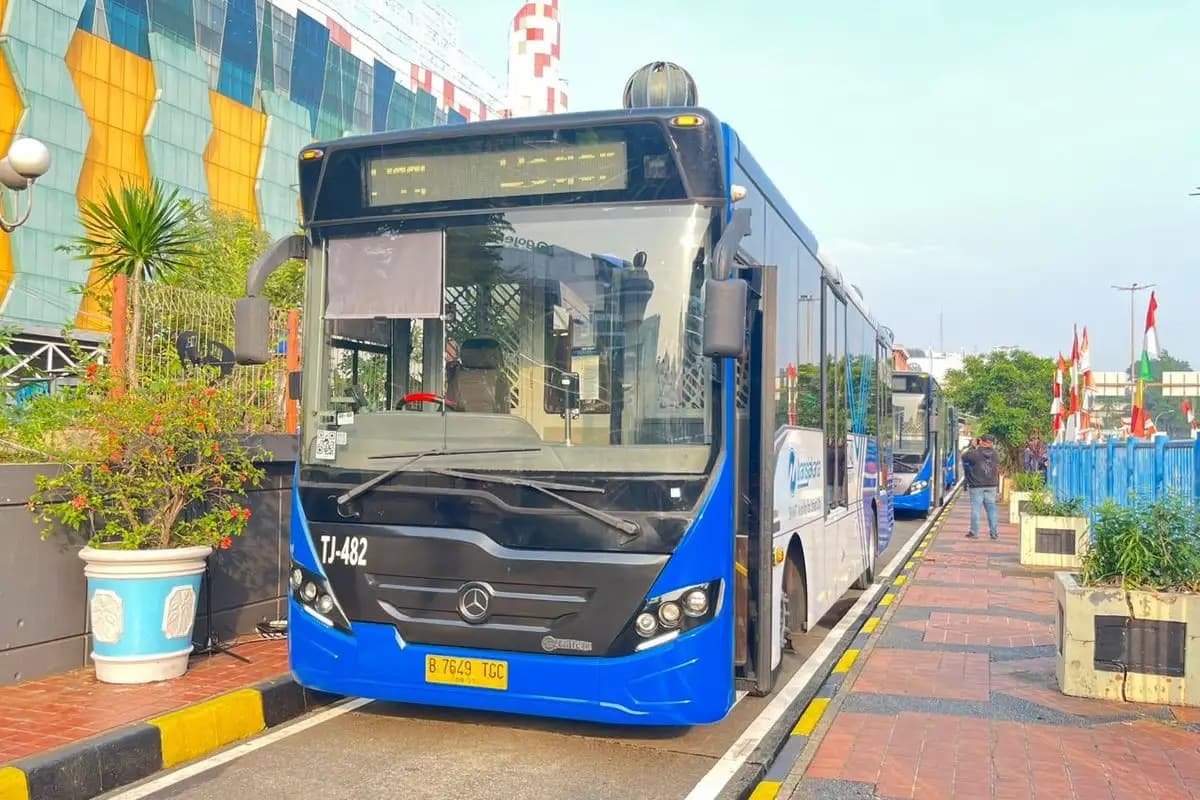 Transjabodetabek Rute Bogor-Blok M Resmi Beroperasi dengan Tarif Rp3.500