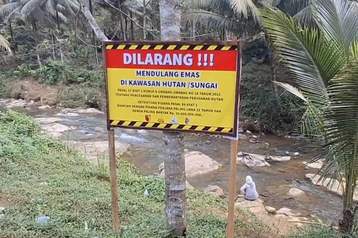 Warga Desa Keboireng Tutup Tambang Emas Ilegal Demi Jaga Lingkungan dan Keamanan