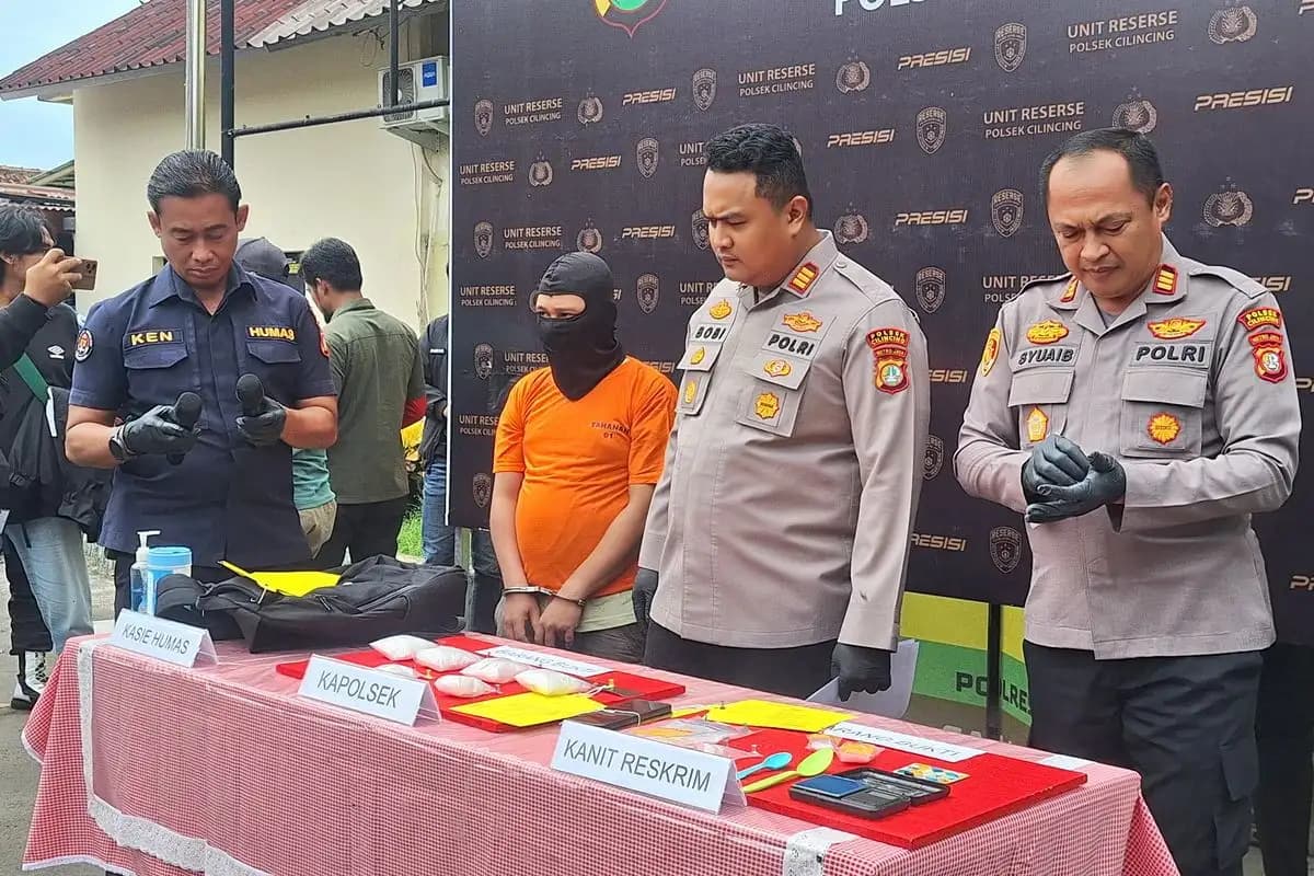 Bandar Sabu Residivis Ditangkap di Jakarta Utara, Edarkan Narkoba Selama 1,5 Bulan  