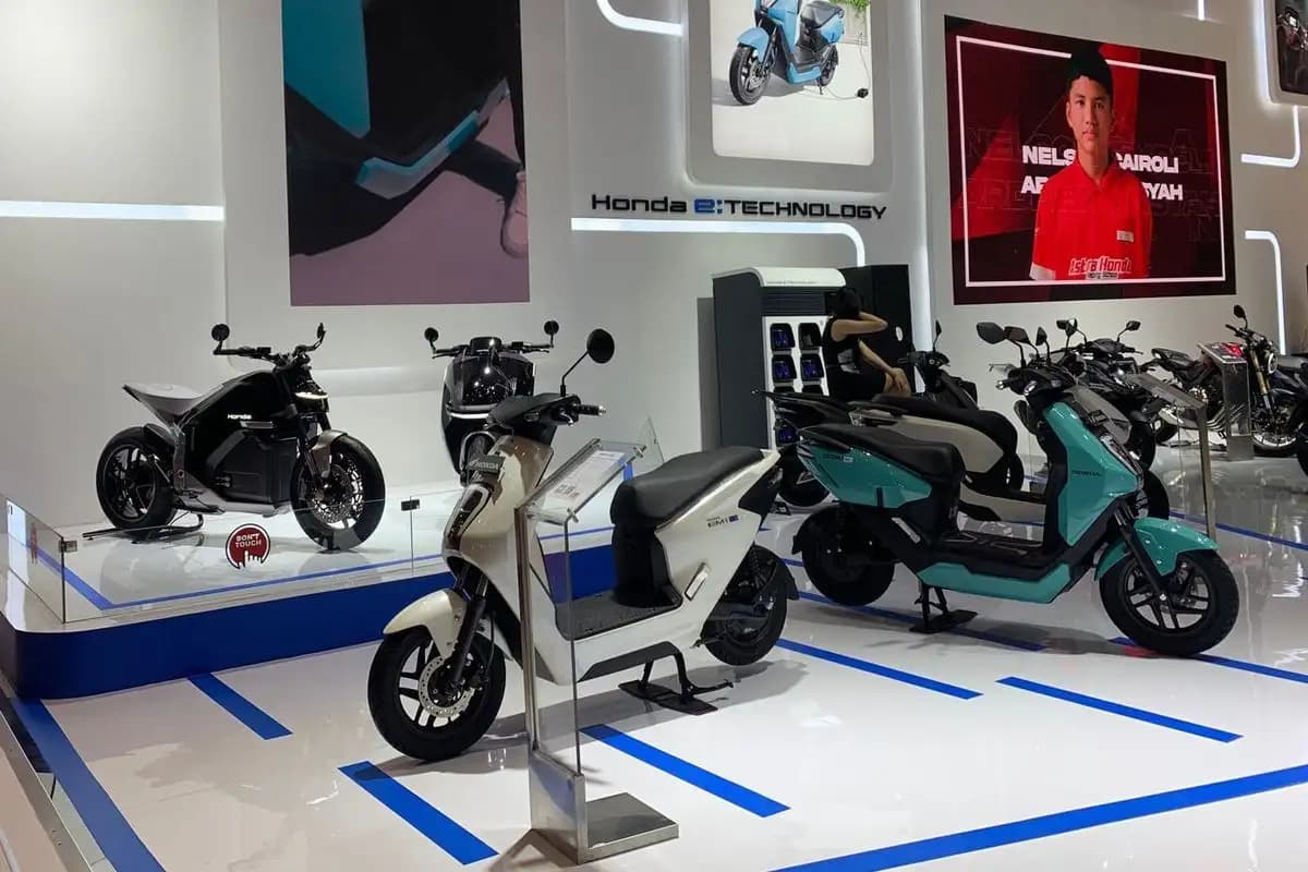 Pasar Motor Listrik Indonesia Masih Kecil, AHM Sebut Konsumen Butuh Waktu Beradaptasi  