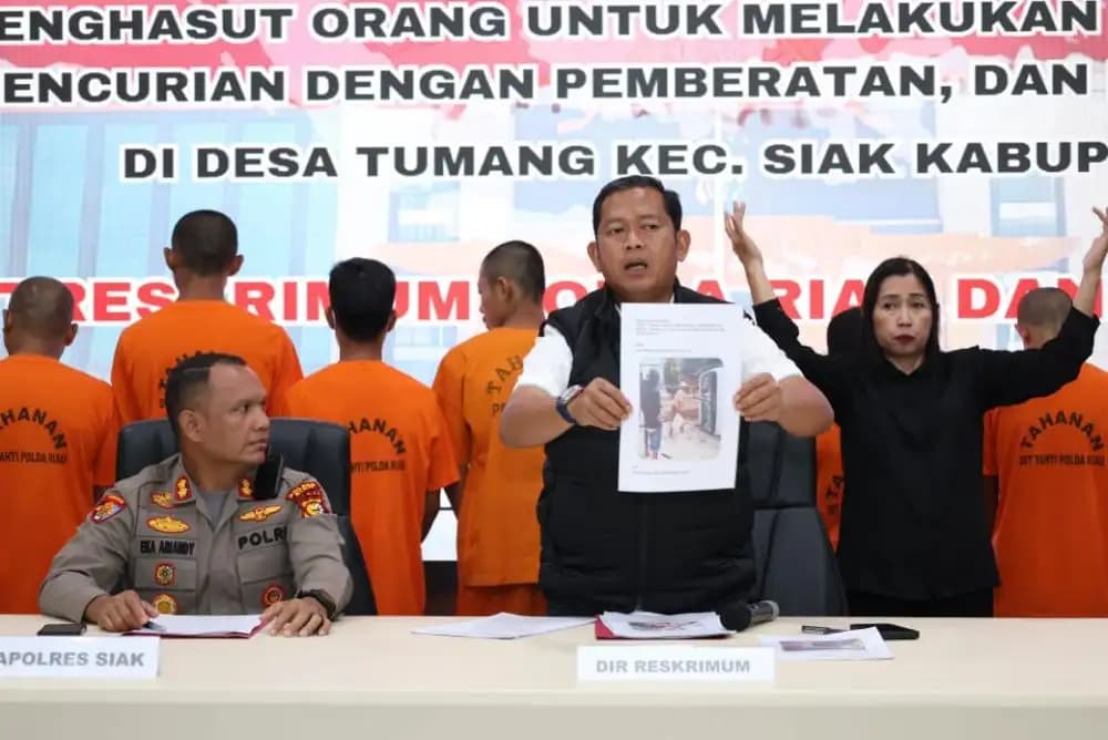Polda Riau Tetapkan 13 Tersangka Pengrusakan PT SSL, Kerugian Capai Rp15 Miliar