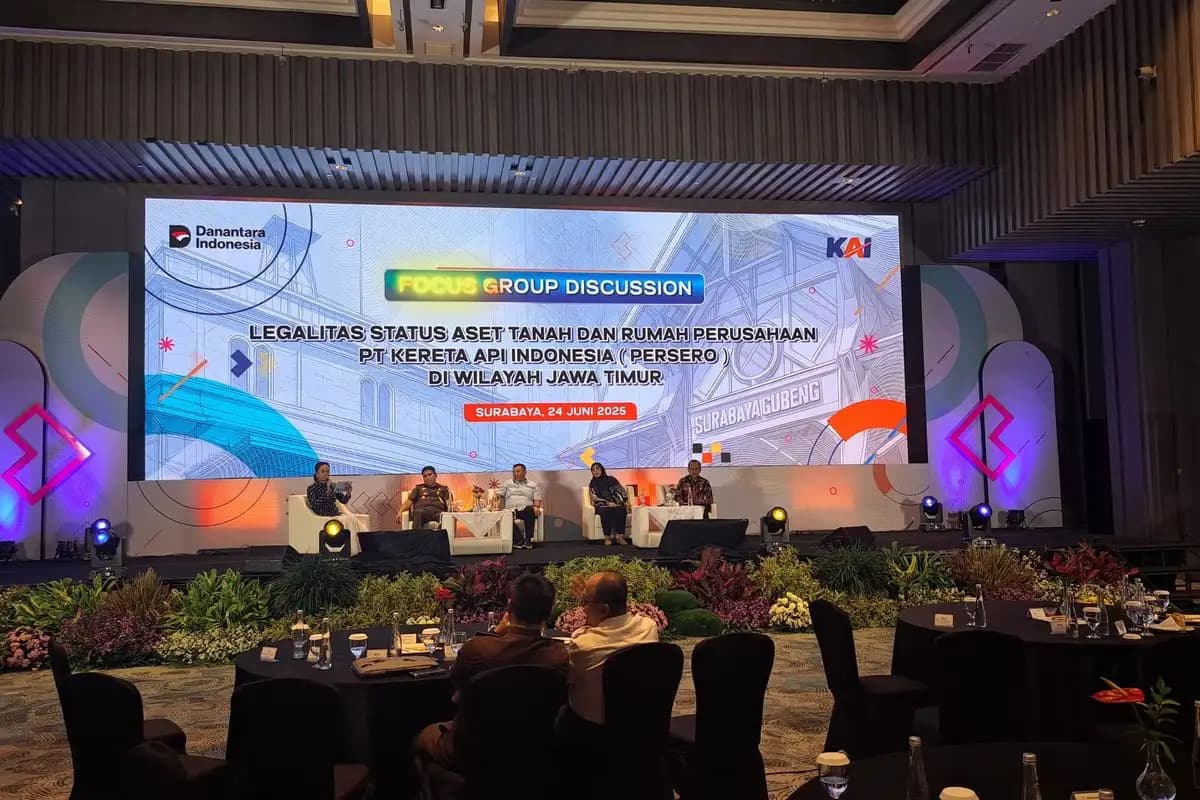 KAI Berencana Rebut Kembali Lahan 5 Juta Meter Persegi yang Dikuasai Pihak Lain di Surabaya  