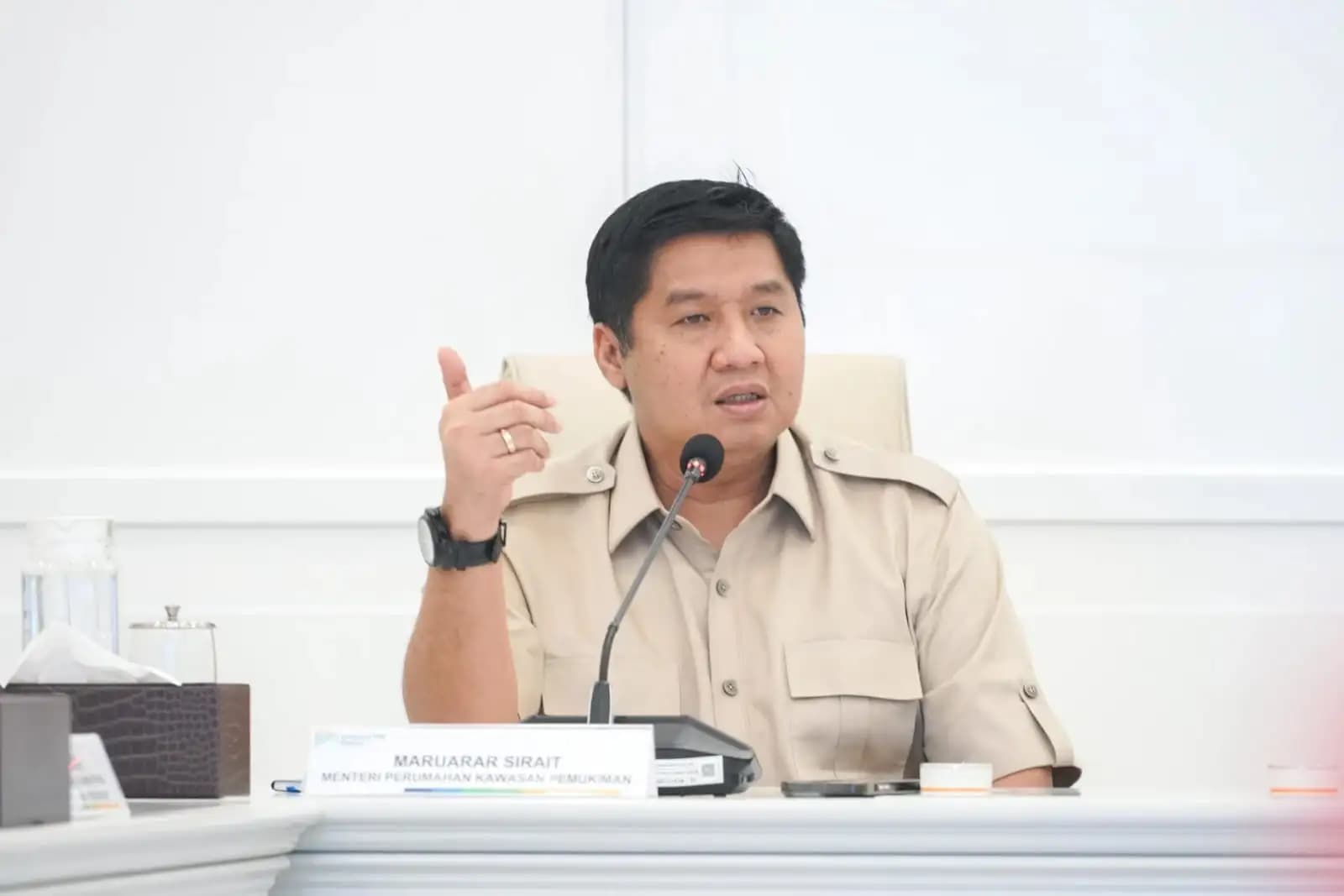 Tolak Pinjaman Luar Negeri untuk Sektor Perumahan, Menteri PKP Maruarar Sirait: Kami Pilih Berdikari