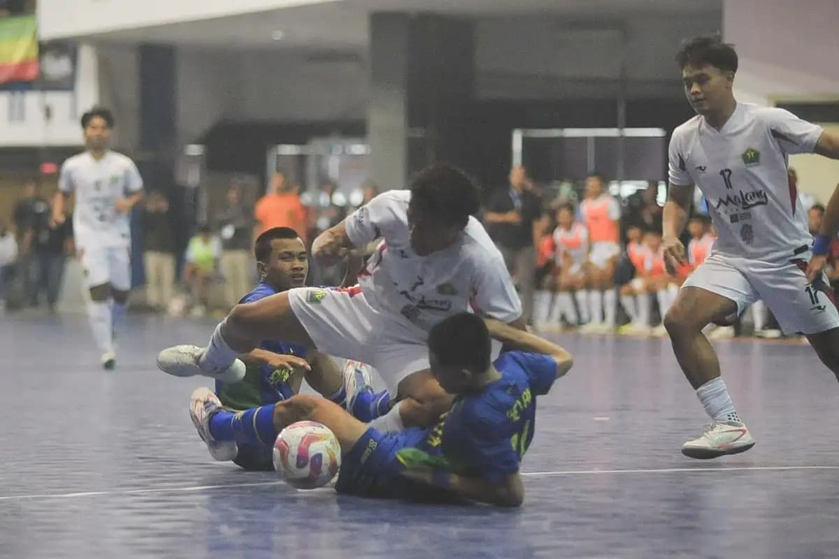 Ricuh, Final Futsal Porprov Jatim Malang vs Surabaya Ditunda