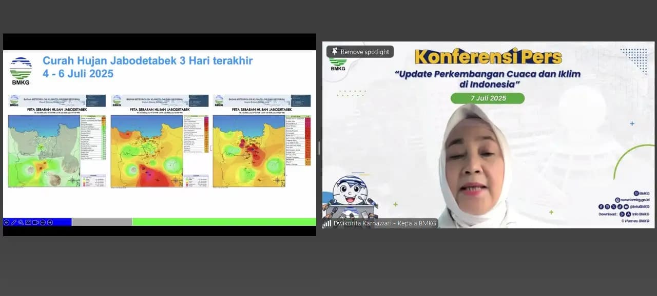 BMKG: Kemarau Basah Diprediksi Berlangsung hingga Oktober, Waspada Bencana Hidrometeorologi