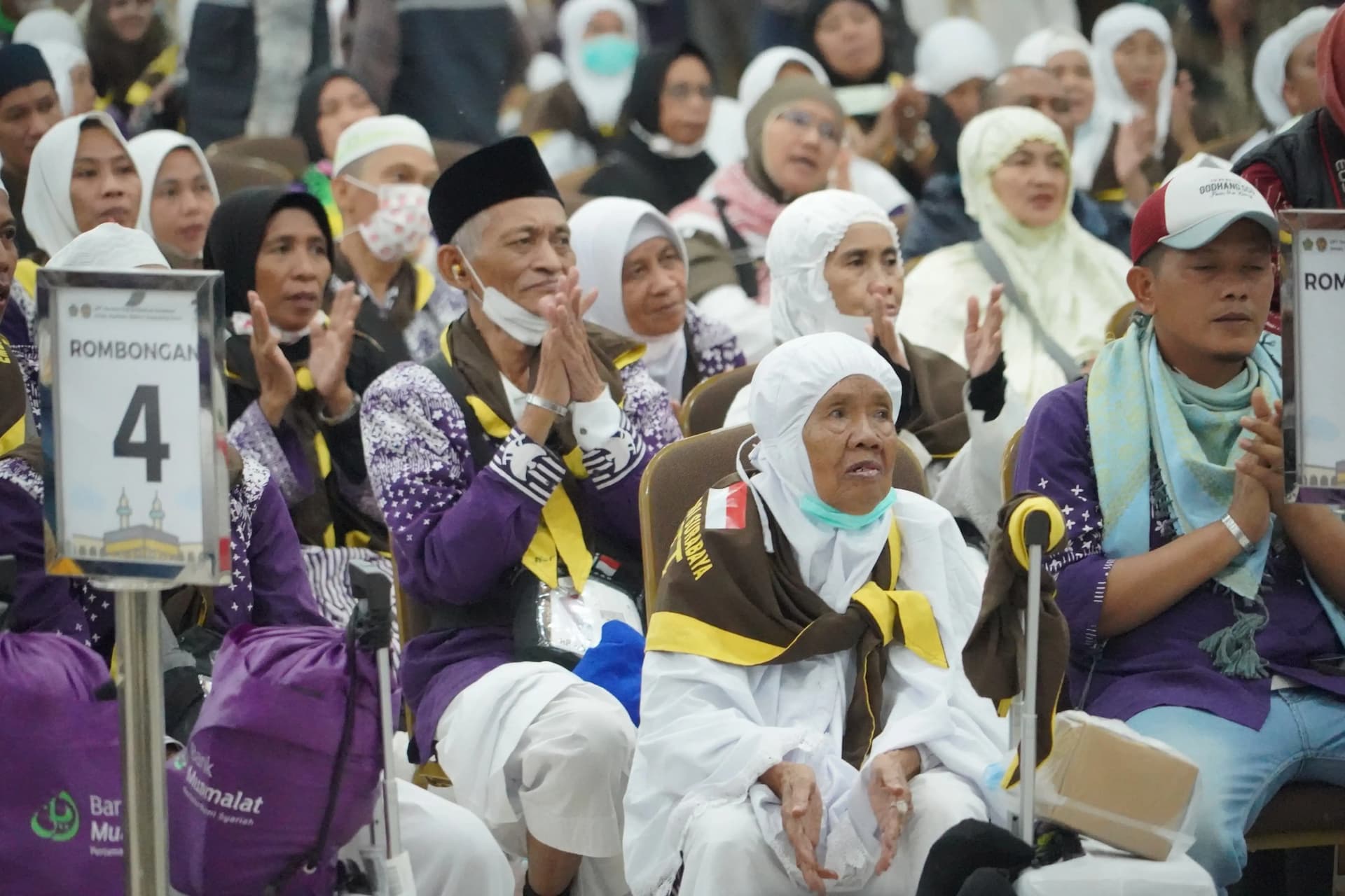 97 Persen Jemaah Haji Debarkasi Surabaya Sudah Tiba, 105 Wafat