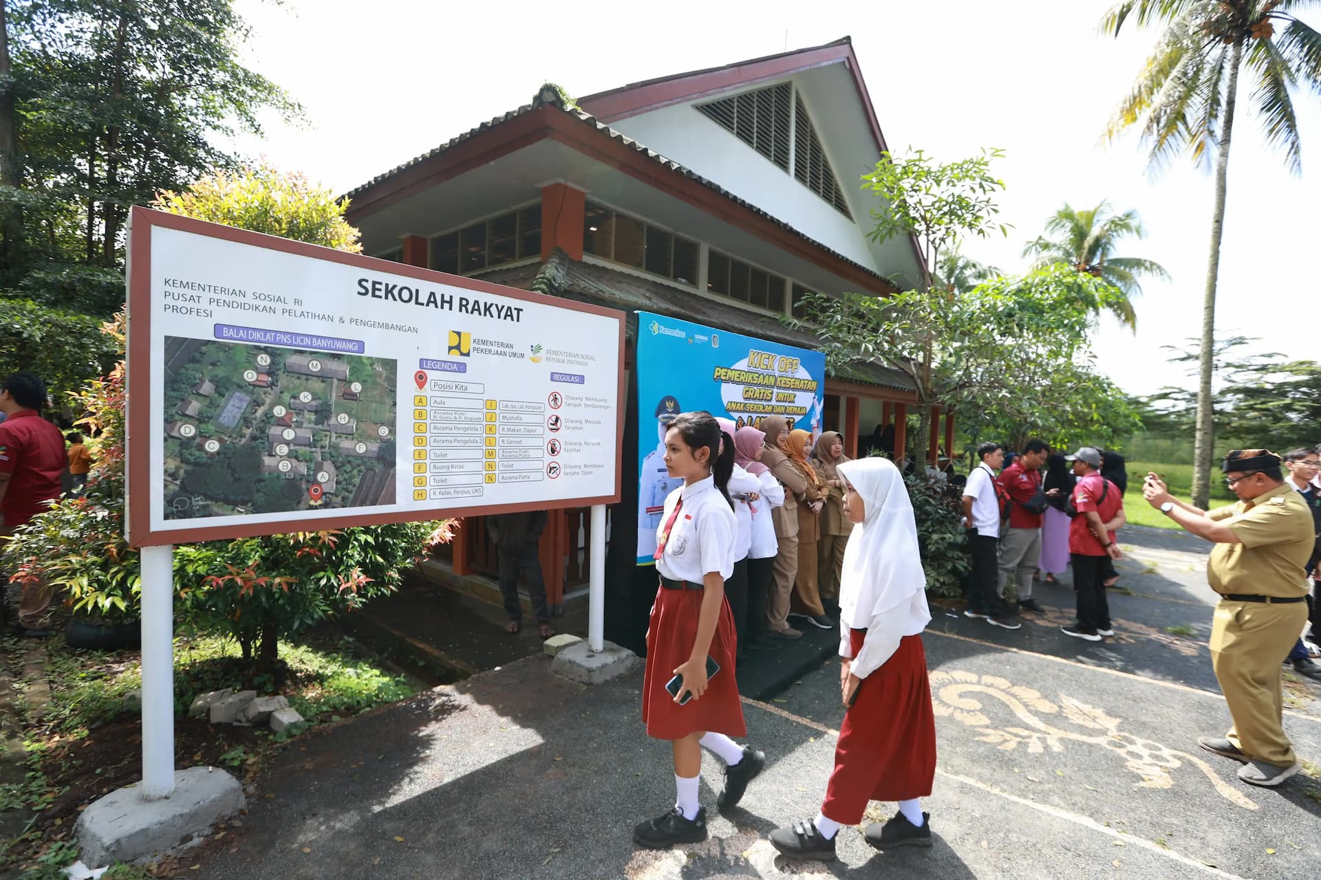 Sekolah Rakyat Banyuwangi Resmi Dibuka, Sasar Anak dari Keluarga Miskin dan Miskin Ekstrem