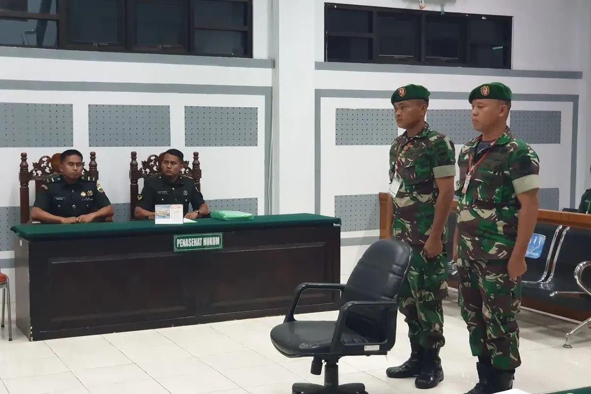Prajurit TNI Dituntut 18 Bulan Penjara atas Penembakan Pelajar di Sergai, Keluarga Protes  
