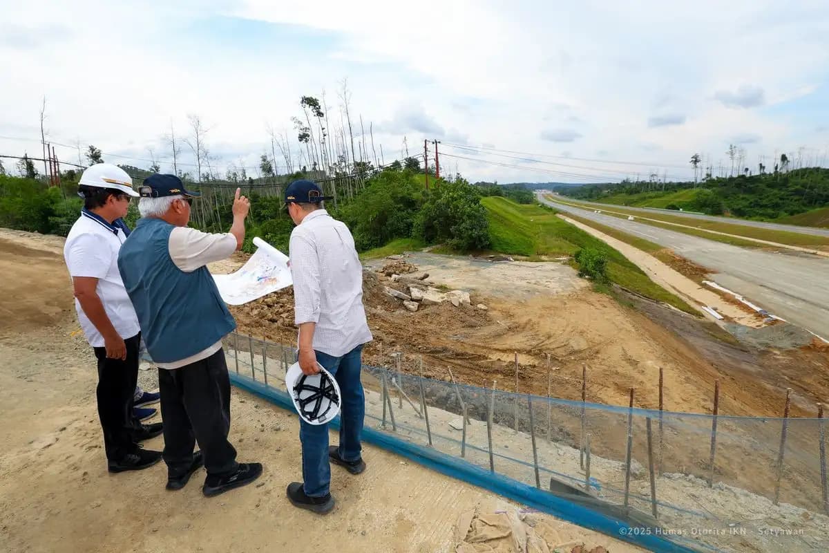 Progres Pembangunan Jalan IKN Capai 10%, Lebih Cepat dari Target  