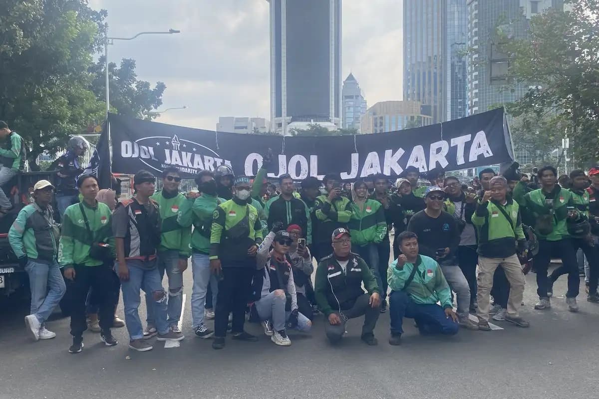 50.000 Pengemudi Ojol Akan Demo di Istana Merdeka Besok, Tuntut Solusi Konkret  