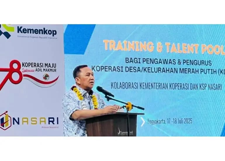 Kemenkop Gelar Pelatihan untuk Pengurus Kopdes/Kel Merah Putih