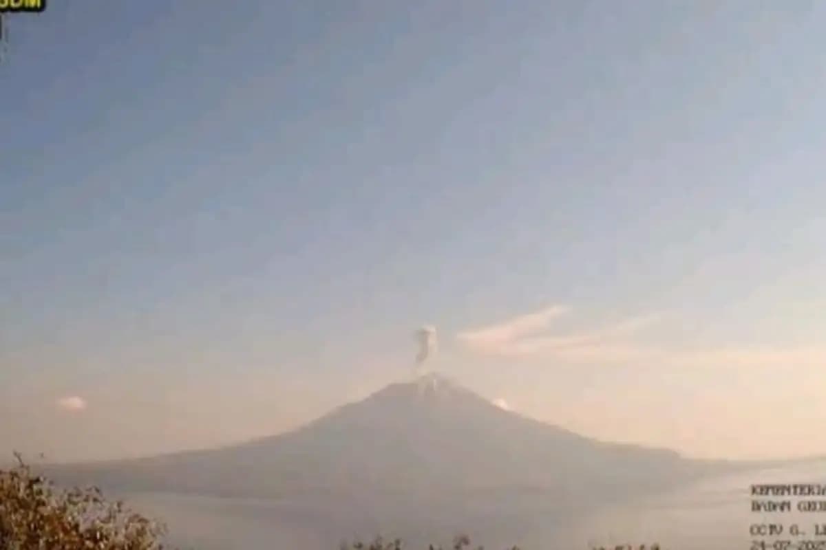 Gunung Ile Lewotolok Erupsi Kembali, Kolom Abu Capai 500 Meter  