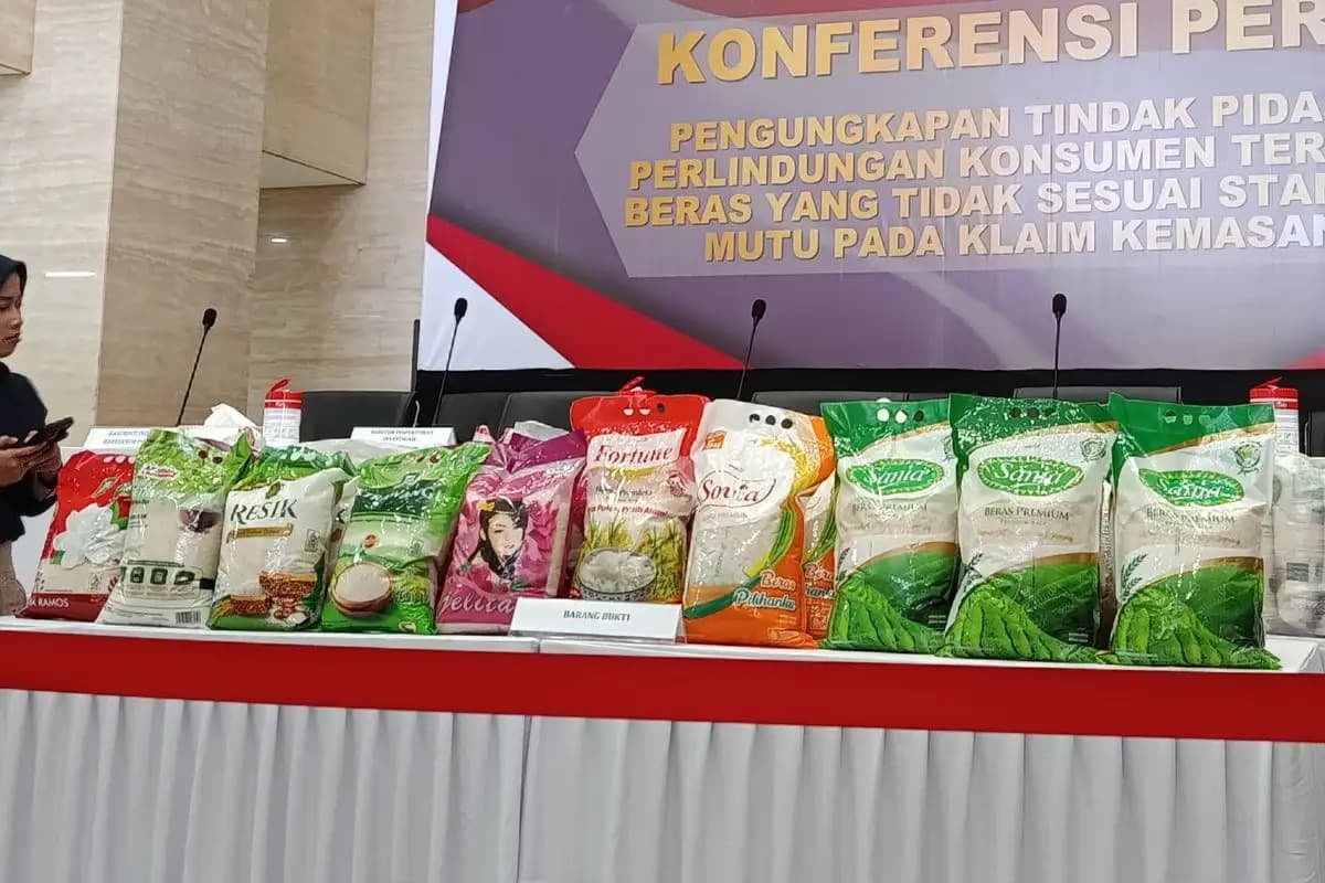 Polri Naikkan Status Kasus Beras Oplosan ke Penyidikan, 3 Produsen dan 5 Merek Disorot  