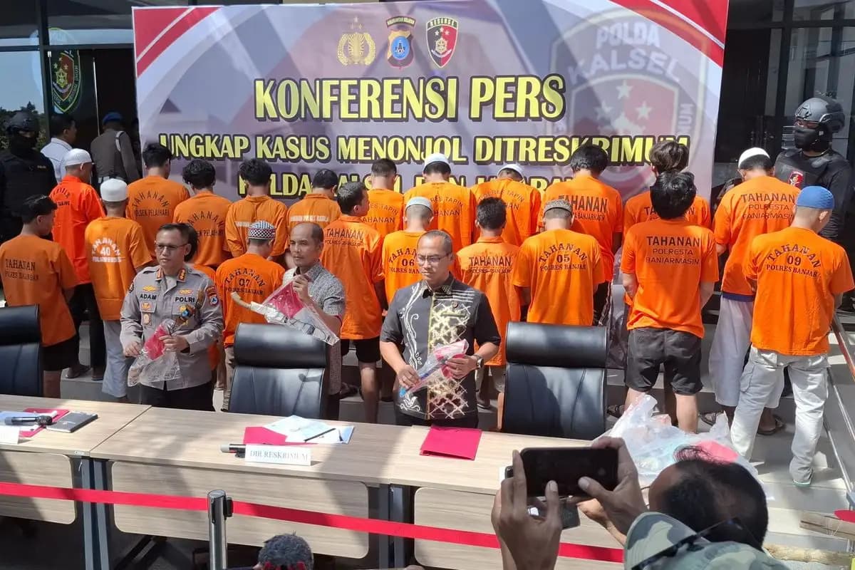 Polda Kalsel Ungkap 19 Kasus Pembunuhan dalam 4 Bulan Terakhir  