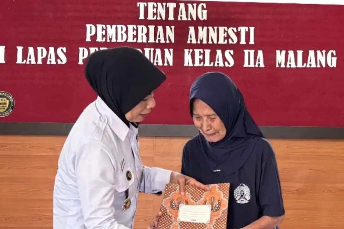 Tiga Narapidana di Malang Dibebaskan Berkat Amnesti Presiden Prabowo  