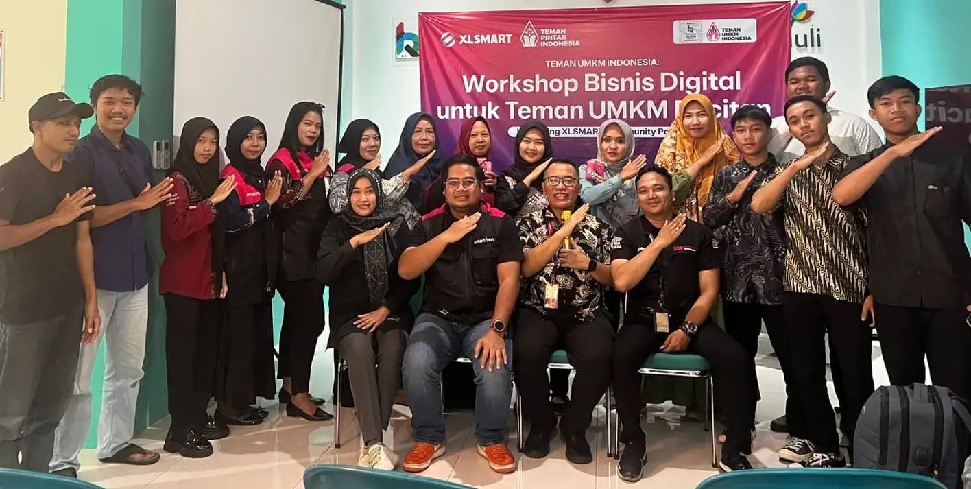 Teman Pintar Lakukan Edukasi Literasi Digital Sasar 2.640 Pelajar & UMKM di Empat Kota