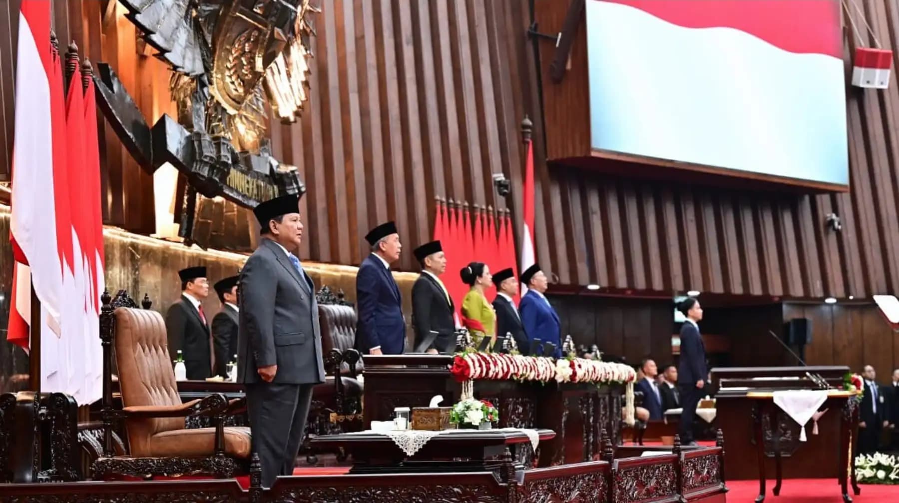 Presiden Prabowo Sampaikan Pidato Kenegaraan dan Serahkan RUU APBN 2026 ke DPR