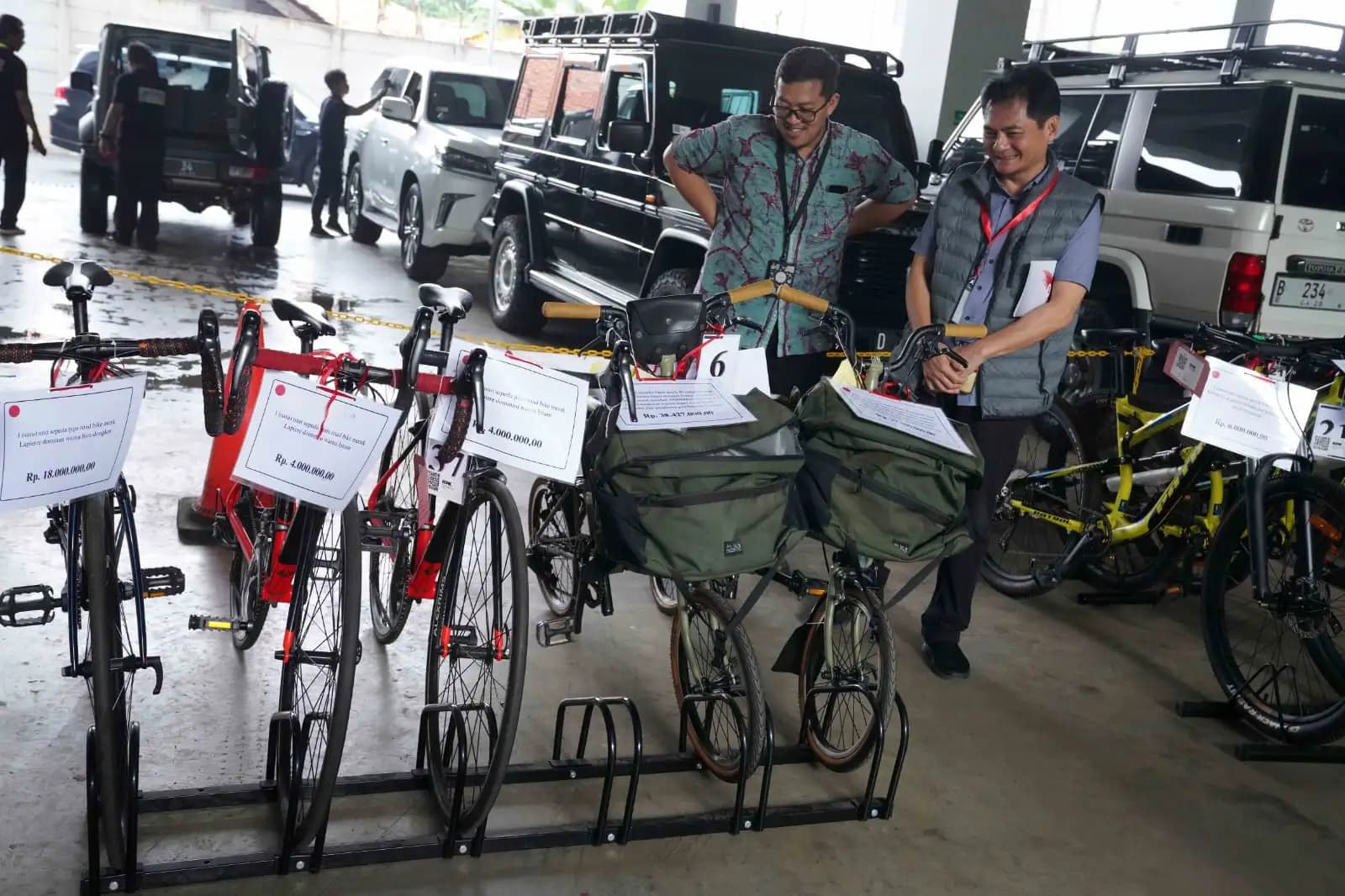 KPK Gelar Lelang Barang Rampasan Negara Senilai Jutaan hingga Puluhan Miliar