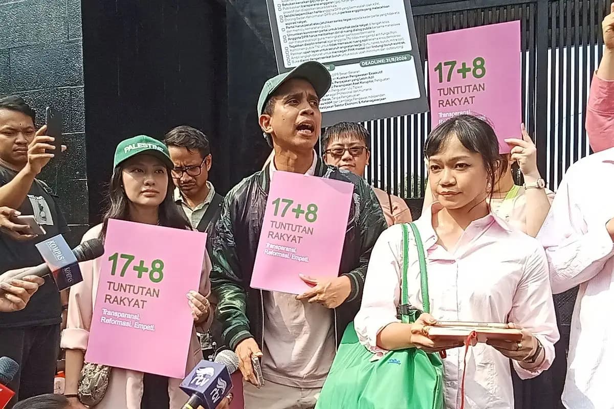 Tenggat 17+8 Tuntutan Rakyat Jatuh Hari Ini, Sejumlah Pejabat Negara Beri Respons
