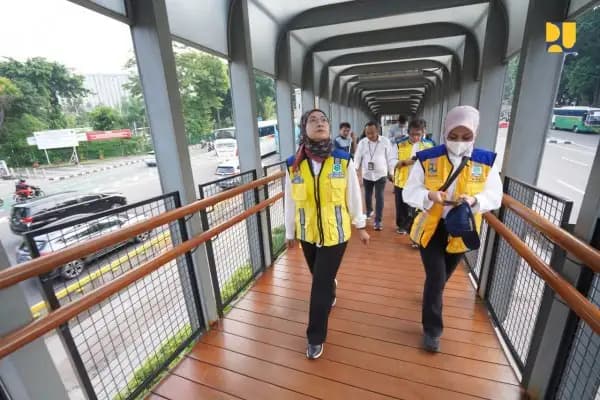 Kementerian PU Percepat Perbaikan JPO Senen dan Polda Metro Jaya, Target Rampung Desember 2025