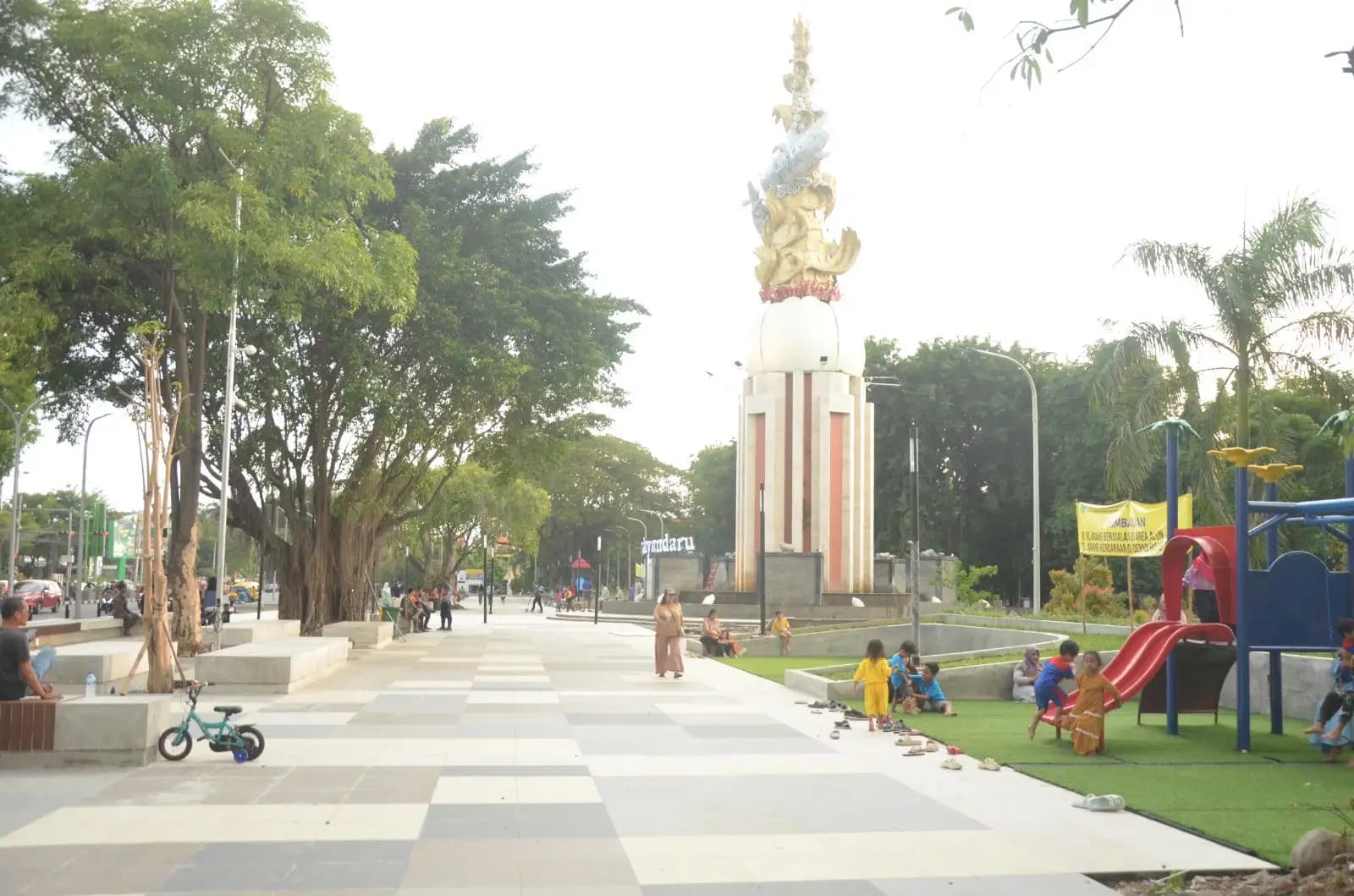 Revitalisasi Alun-Alun Sidoarjo Baru Capai 26 Persen, Target Rampung November