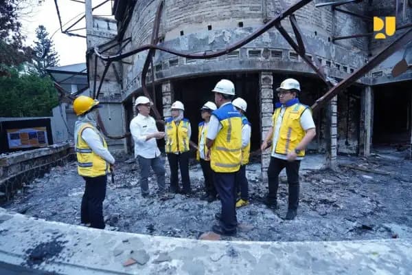 Kementerian PU Rehabilitasi 43 Bangunan Terdampak Aksi Penyampaian Aspirasi, Anggarkan Rp900 Miliar