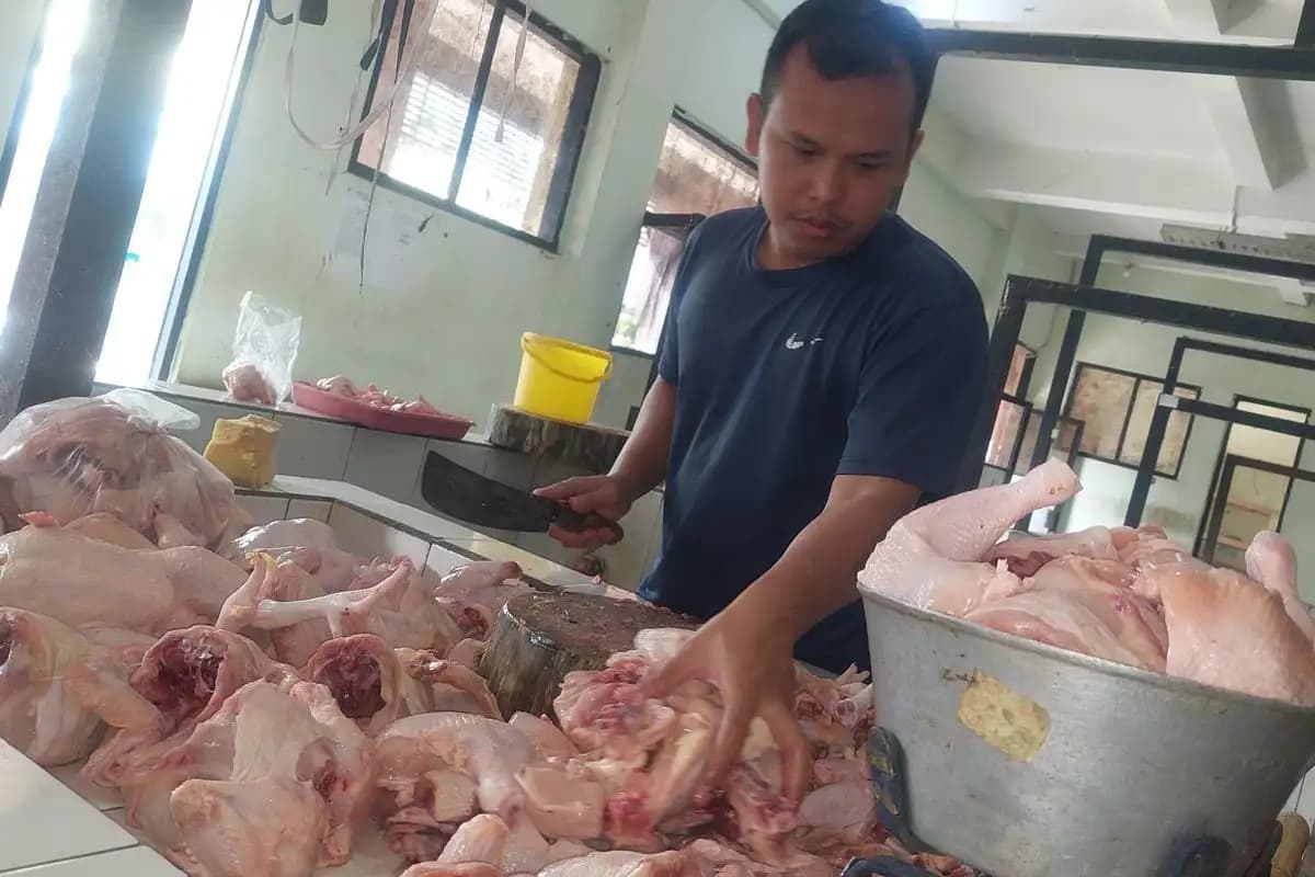 Harga Daging Ayam di Madiun Tembus Rp 40.000 per Kilogram, Omzet Pedagang Anjlok
