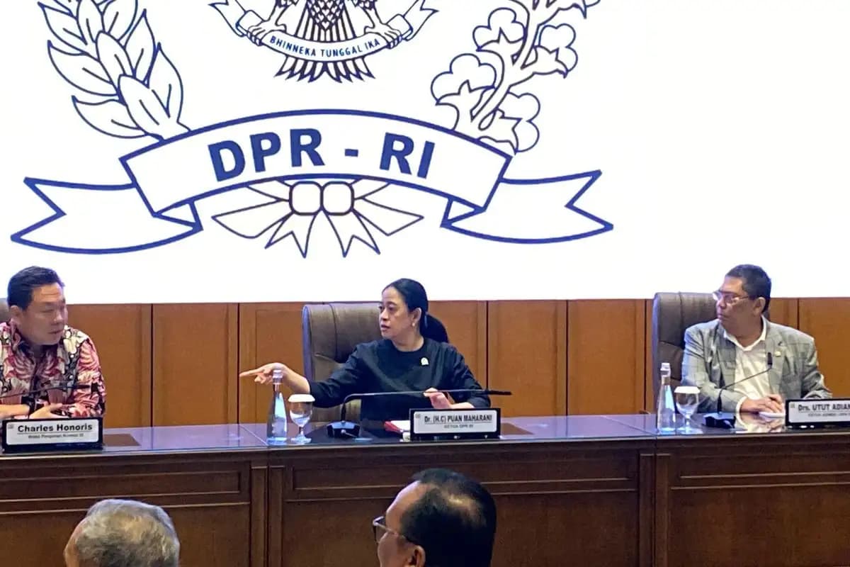 Puan Maharani Terima Perwakilan Buruh yang Gelar Demo Bersejarah di DPR RI