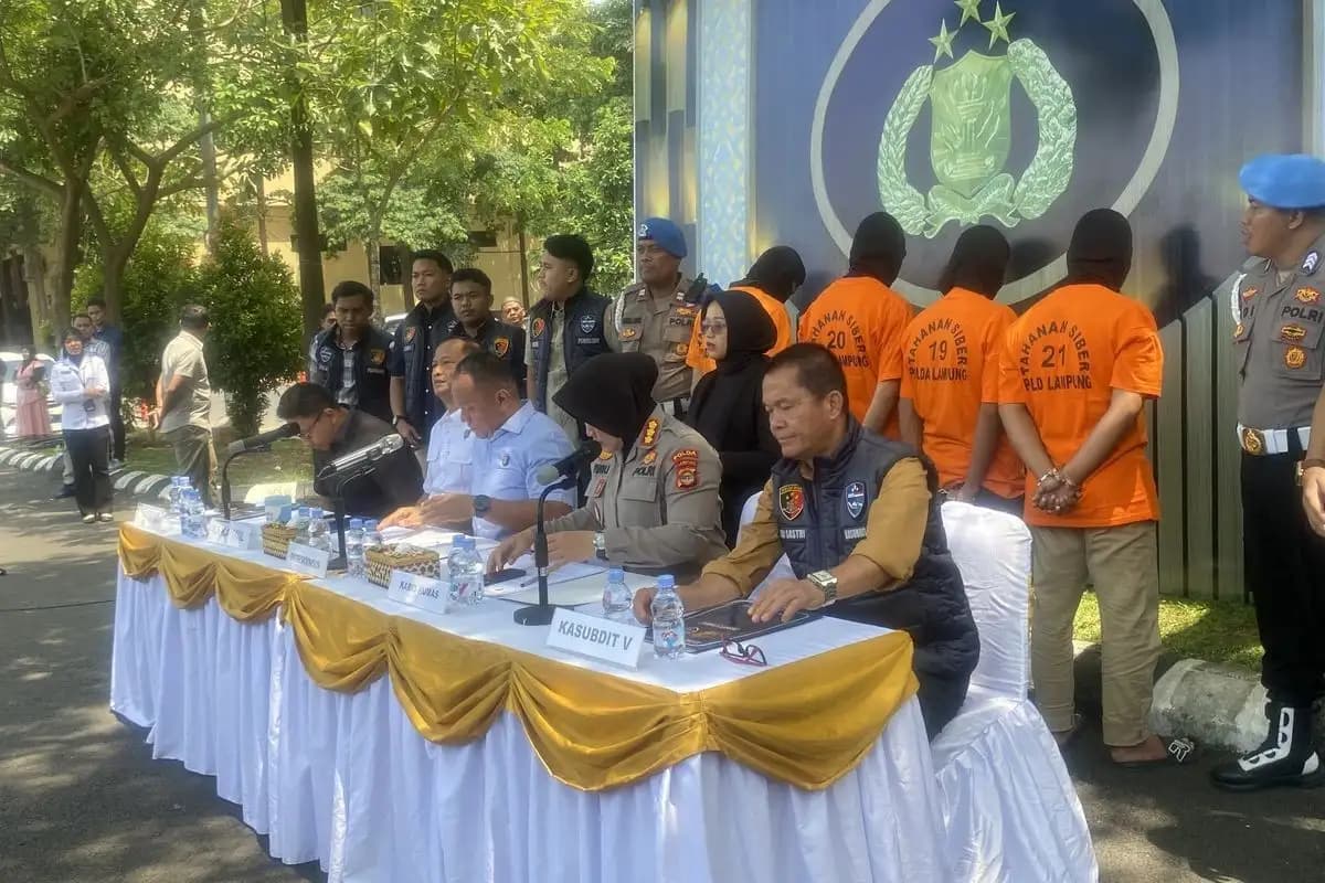 Empat Napi di Lampung Garap Love Scamming dari Dalam Lapas, Peras Wanita Rp 75 Juta
