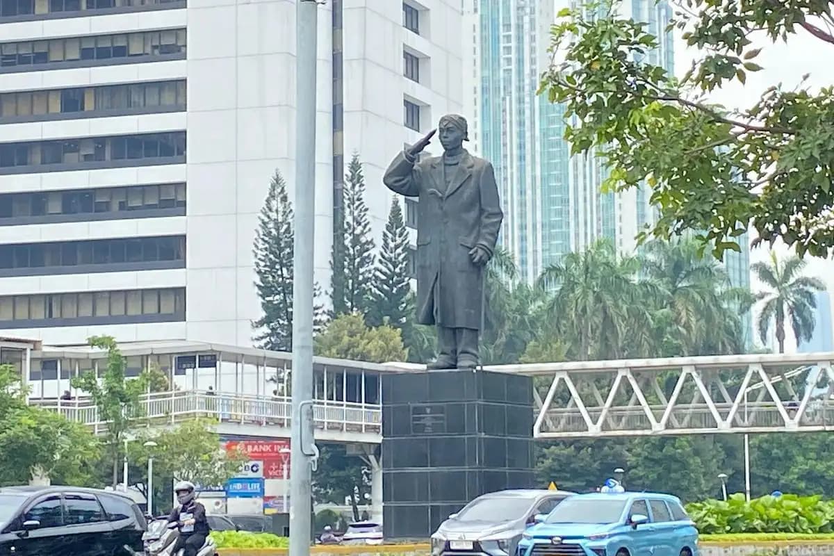 Rencana Pemindahan Patung Jenderal Sudirman di Jakarta Tuai Penolakan Warga