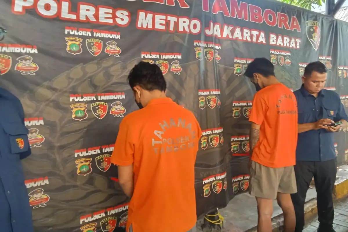 Dua Residivis Begal Spesialis Motor di Tambora Diciduk, Akui 28 Kali Beraksi