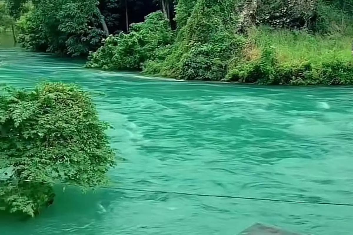 Air Danau Singkarak Mendadak Jernih Saat Meluap, Jadi Tontonan Warga