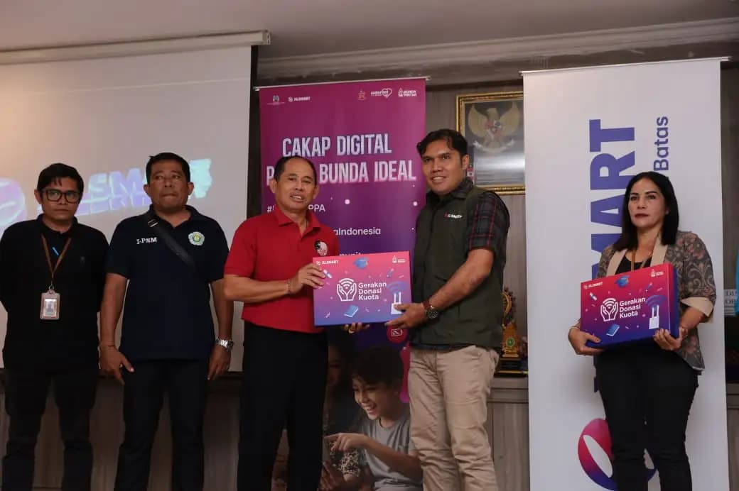 Kolaborasi XLSMART – KemenPPPA Rampungkan Program Bunda Pintar 2025 di Bali