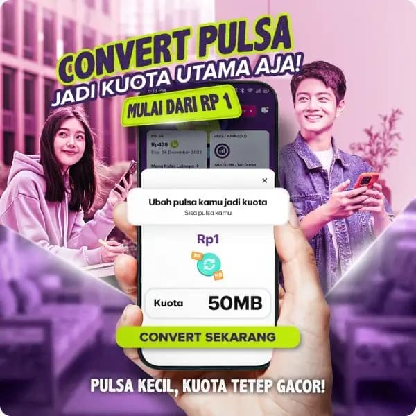 AXIS Hadirkan Fitur Convert Pulsa  Optimalkan Sisa Saldo Pelanggan Menjadi Kuota Utama