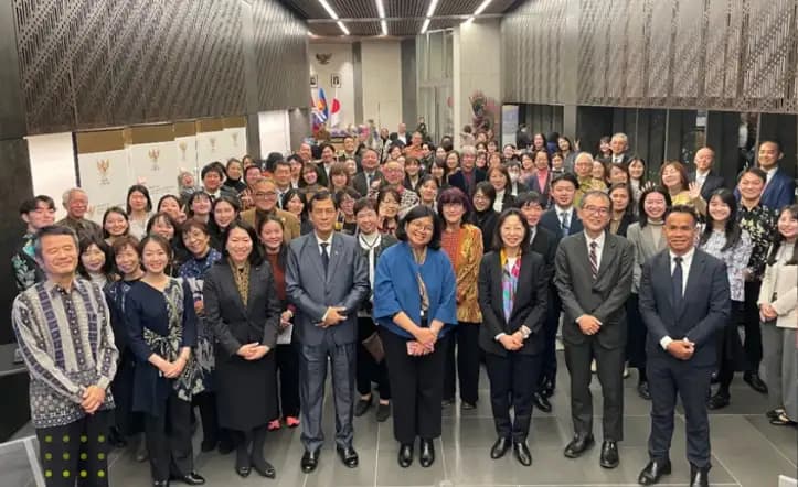 Perkuat Kemitraan Pendidikan Global, Alumni Nihongo Partners dan Darmasiswa Gelar Friendship Night